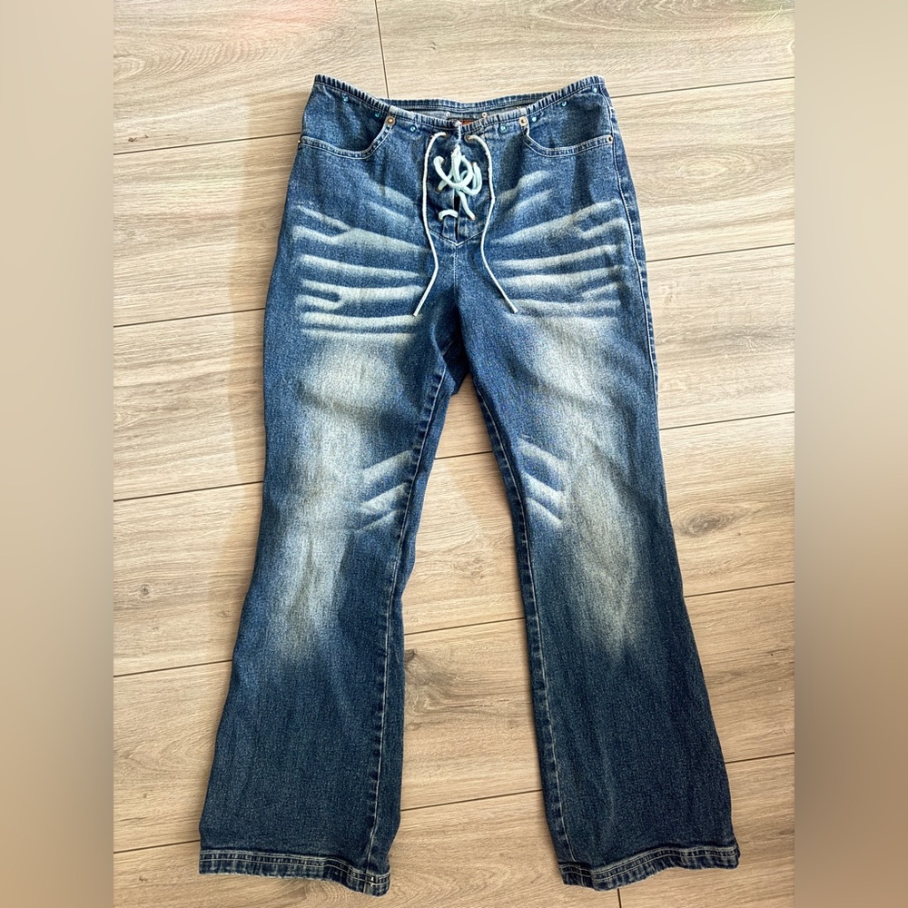 Route 66 Blue Flare Vintage Jeans
